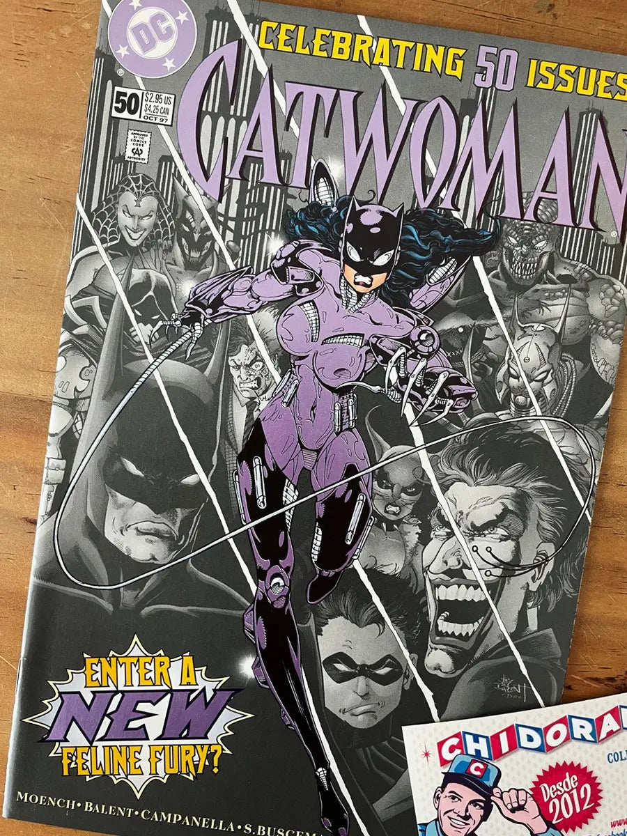 Comic - Catwoman #50 1993 Jim Balent Sexy Foil