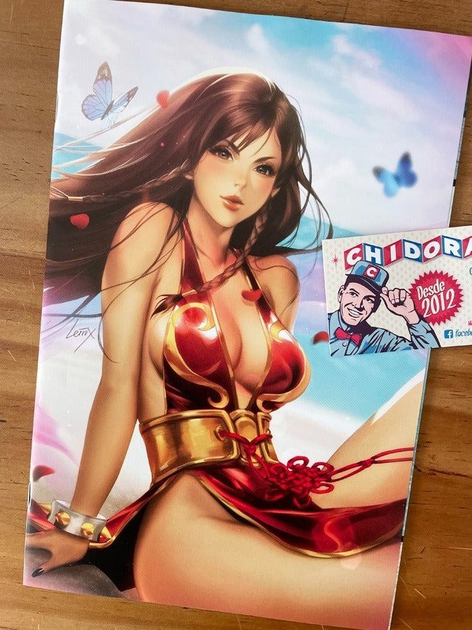 Comic - Street Fighter Masters Chun-li #1 Leirix Red Variant