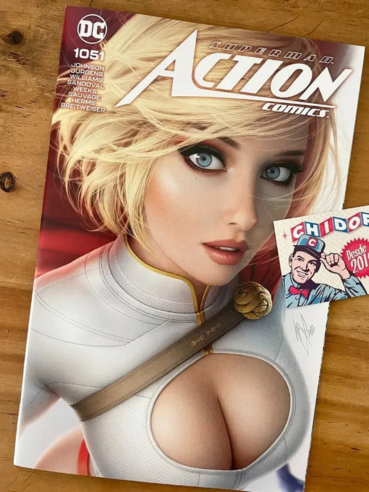 Comic - Action Comics #1051 Power Girl Warren Louw Trade