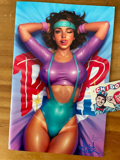 Comic Set - Pop Kill #4 Will Jack Sexy Firmadas Con Coa