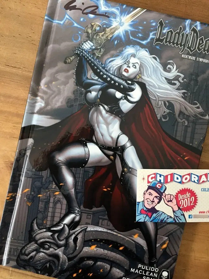 Comic - Lady Death Nightmare Symphony #1 Hard Cover Coa