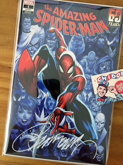 Comic Set - Amazing Spider-man #1 Scott Campbell Firmado Mj