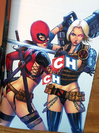 Comic - Notti & Nyce Chatzoudis Punchline Harley Quinn Nice