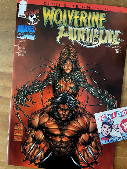 Comic - Wolverine / Witchblade #1 Michael Turner