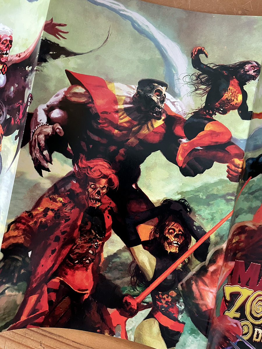 Comic - Marvel Zombies Dead Days #1 X-men Jim Lee Tributo