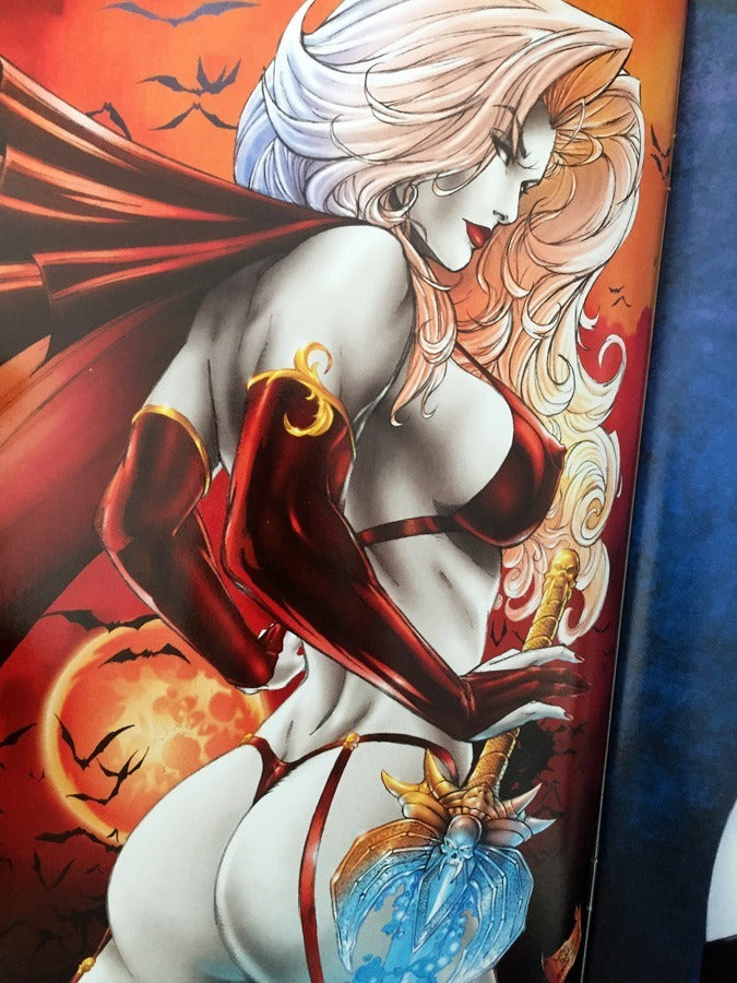 Comic K - Lady Death Revelations Incentive Firma Pulido Coa