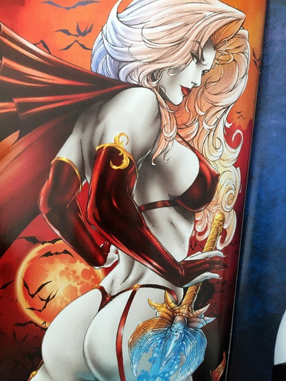 Comic K - Lady Death Revelations Incentive Firma Pulido Coa