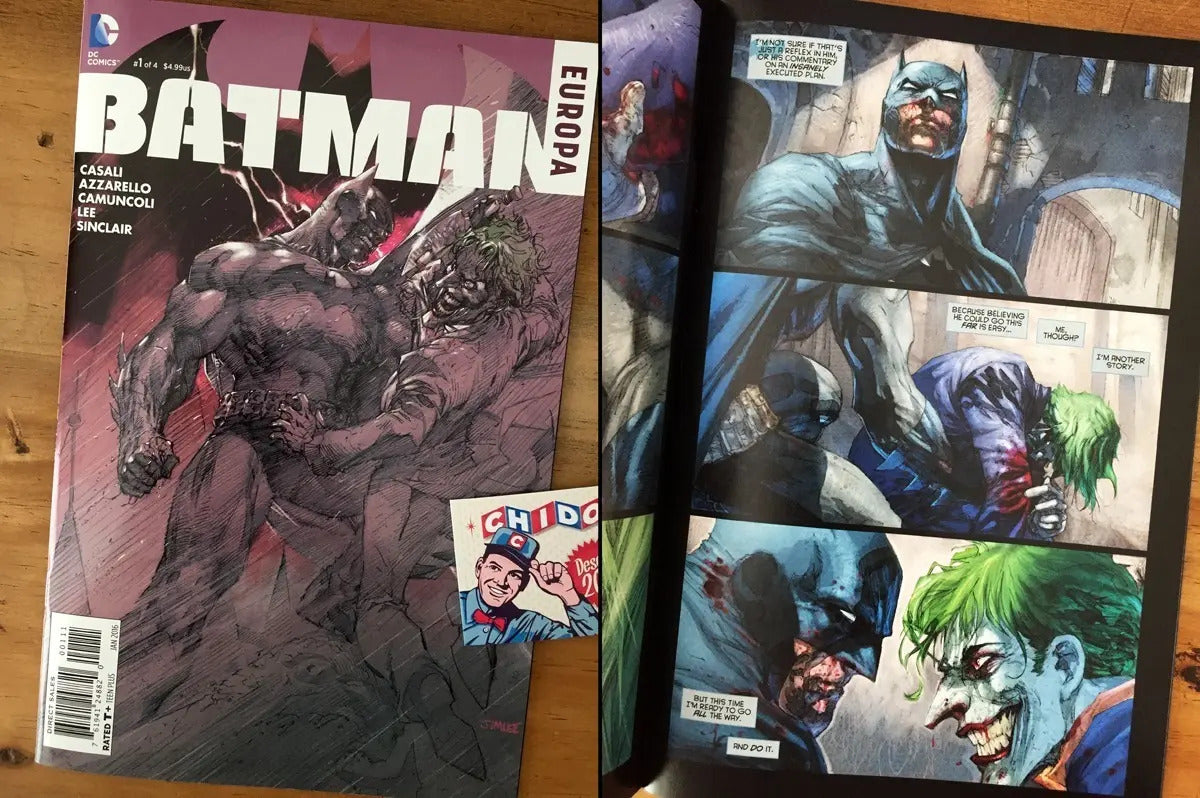 Comic - Batman Europa #1 Jim Lee