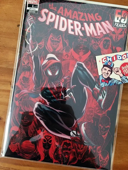 Comic Set - Amazing Spider-man #1 Scott Campbell Spiderverse