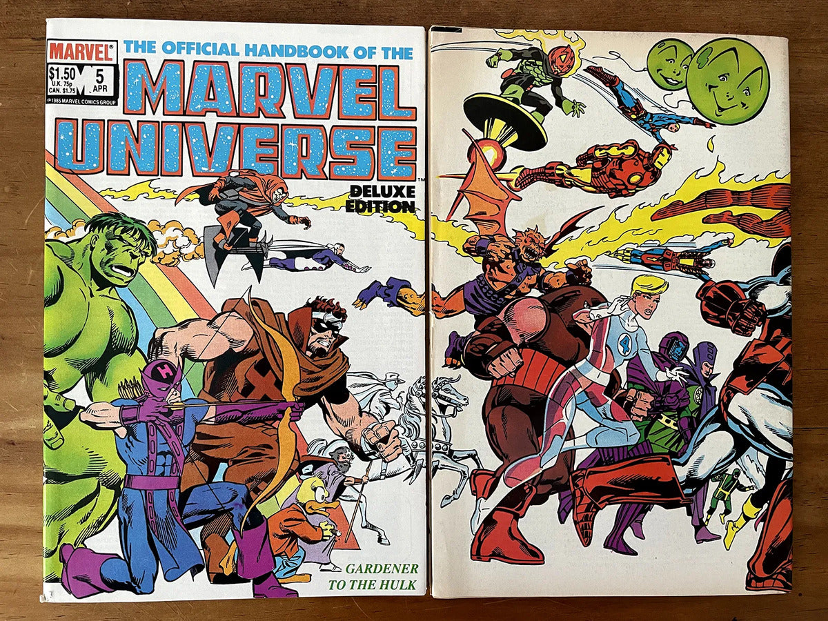 Comic Set - Marvel Universe John Byrne X-men Spider-man
