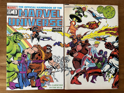 Comic Set - Marvel Universe John Byrne X-men Spider-man