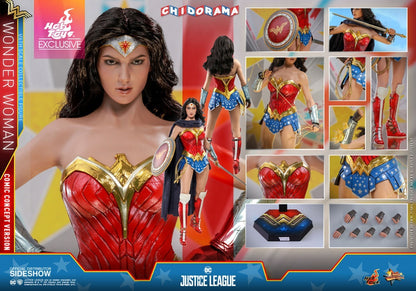 Wonder Woman Comic Concept Version Hot Toys Nueva