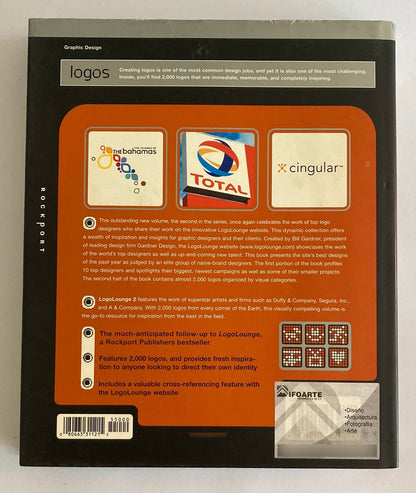 Libro - Logo Lounge Vol 1, 2, 6  Catharine Fishel Diseño