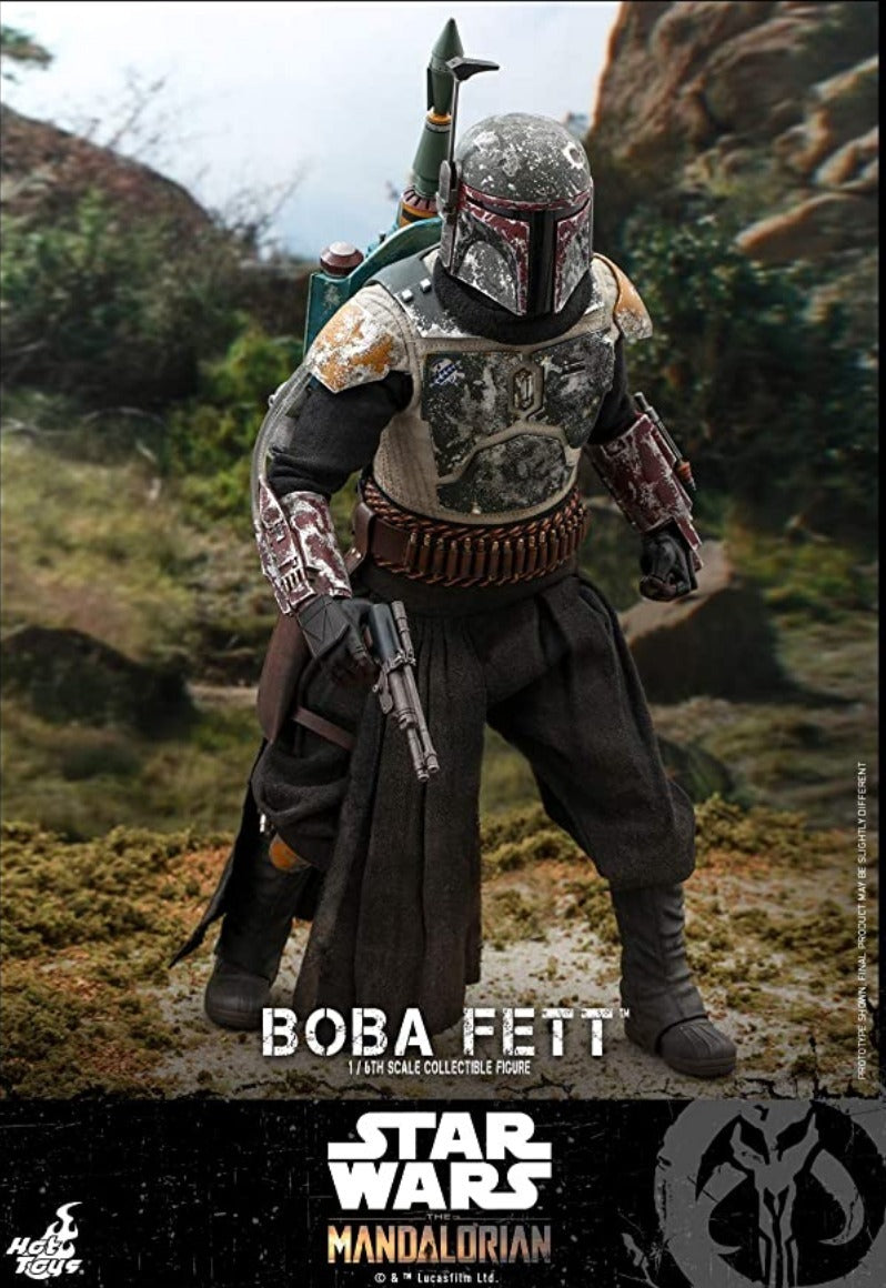 Figura - The Mandalorian Boba Fett Hot Toys Nuevo Star Wars