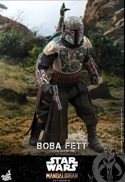 Figura - The Mandalorian Boba Fett Hot Toys Nuevo Star Wars