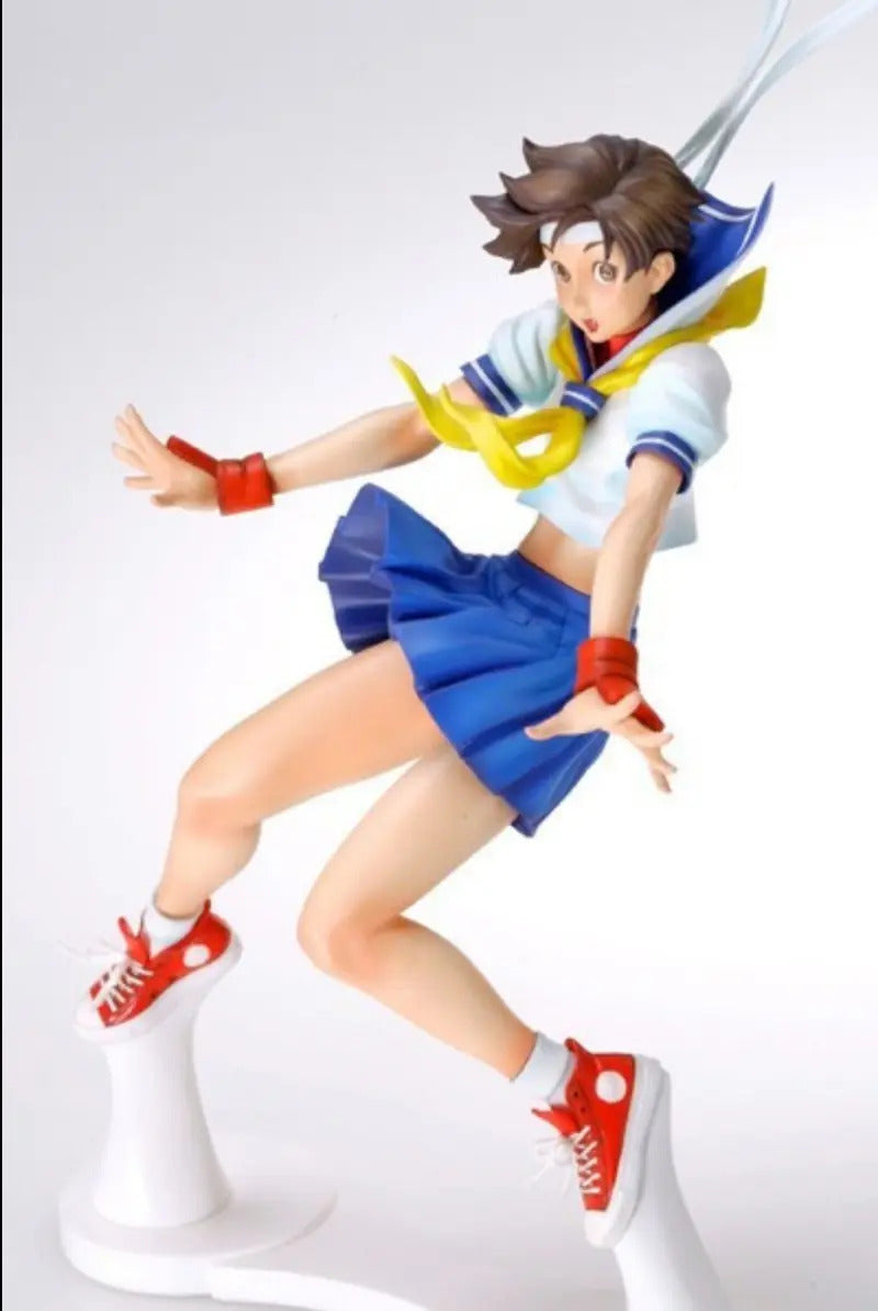 Figura Set - Capcom Girls Chun Li Sakura Cammy Max Factory