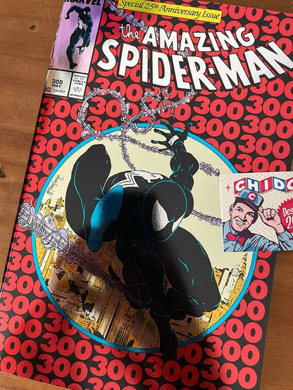 Comic - Amazing Spider-man #300 Todd Mcfarlane Foil