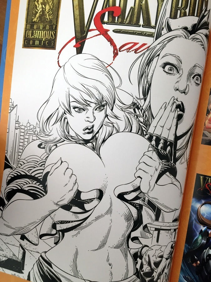 Comic - The Making Of Valkyrie Saviors Sexy Artbook Shikarii