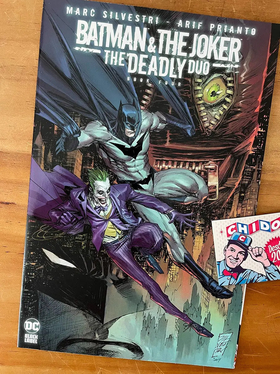 Comic - Batman The Joker The Deadly Duo #4 Marc Silvestri