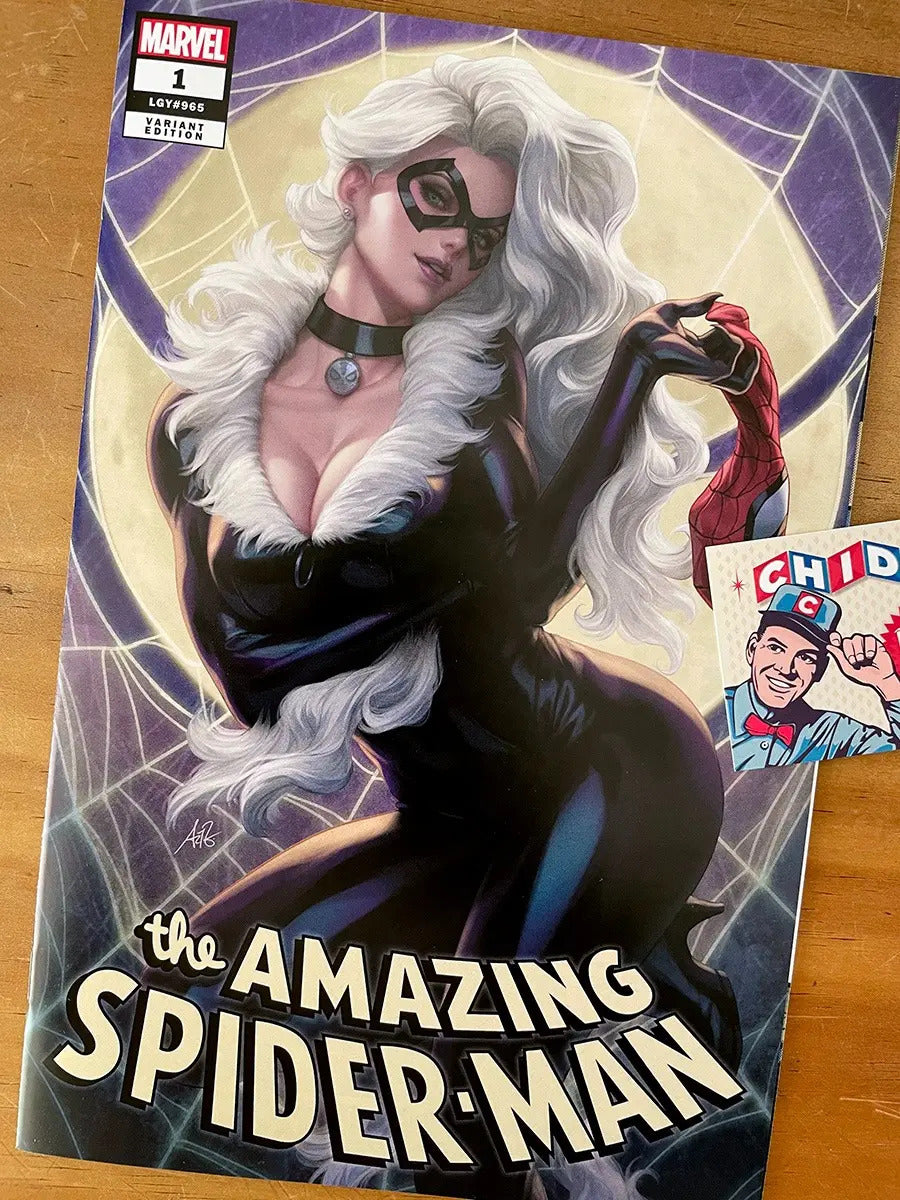Comic - Amazing Spider-man #1 Artgerm Black Cat Trade
