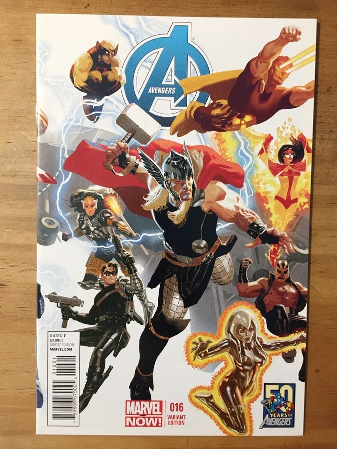 Comic Set - Avengers 50th Anniversary Acuna Spider-man Hulk