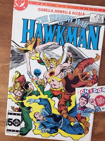 Comic Set- Hawkman #1 - 4 Hawkgirl Aquaman Mni Series