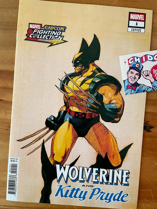 Comic - Wolverine And Kitty Pryde #1 Bengus Capcom Marvel