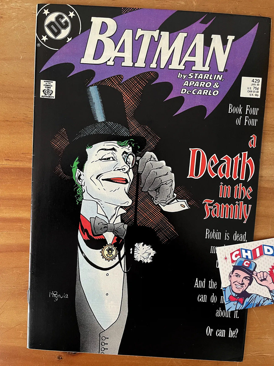 Comic - Batman #429 Death In The Family Muerte De Robin