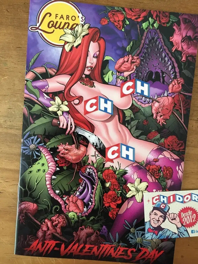 Comic - Faro's Lounge Jessica Rabbit Poison Ivy B Varese