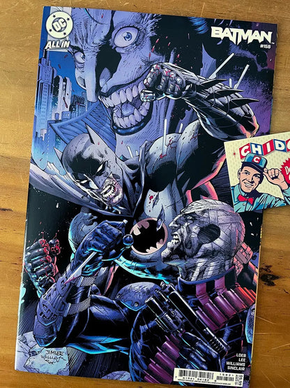Comic Set - Batman #158 Cover B & C Connecting Jim Lee