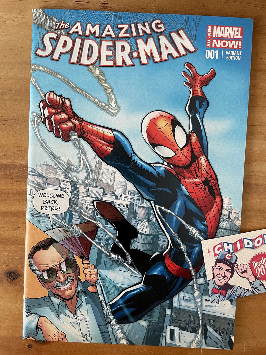 Comic - Amazing Spider-man #1 Humberto Ramos Stan Lee Color
