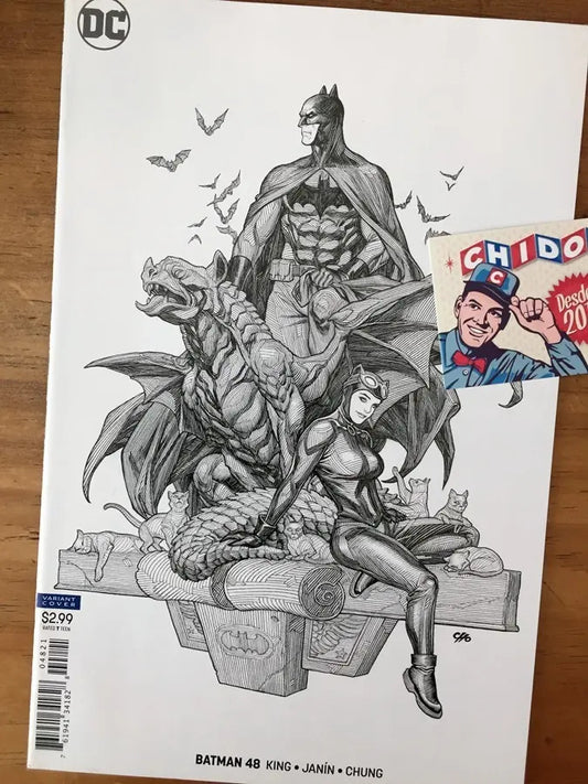 Comic - Batman #48 Frank Cho Catwoman