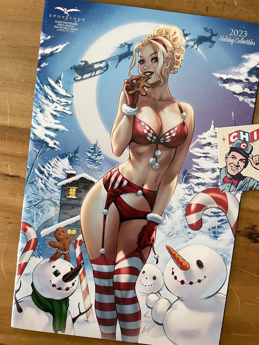 Comic - Zenescope Chatzoudis 2023 Holiday Ltd 375 Sexy