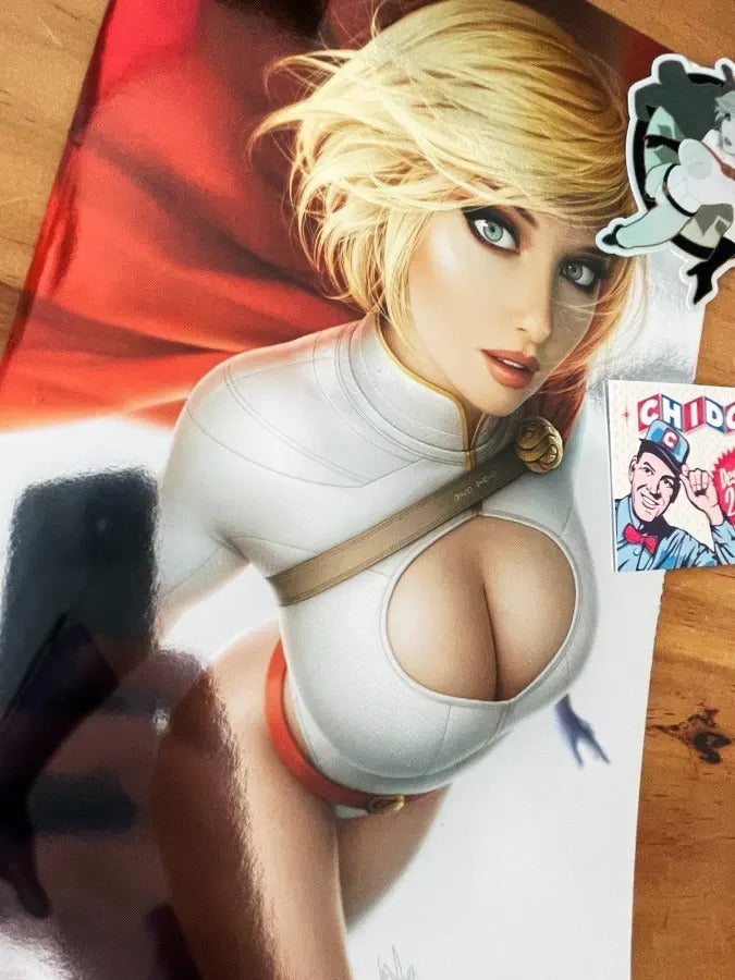 Comic - Action Comics #1051 Power Girl Warren Louw Virg Foil