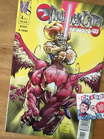 Comic Set - Thundercats Hammer Hand's Revenge Alex Sinclair