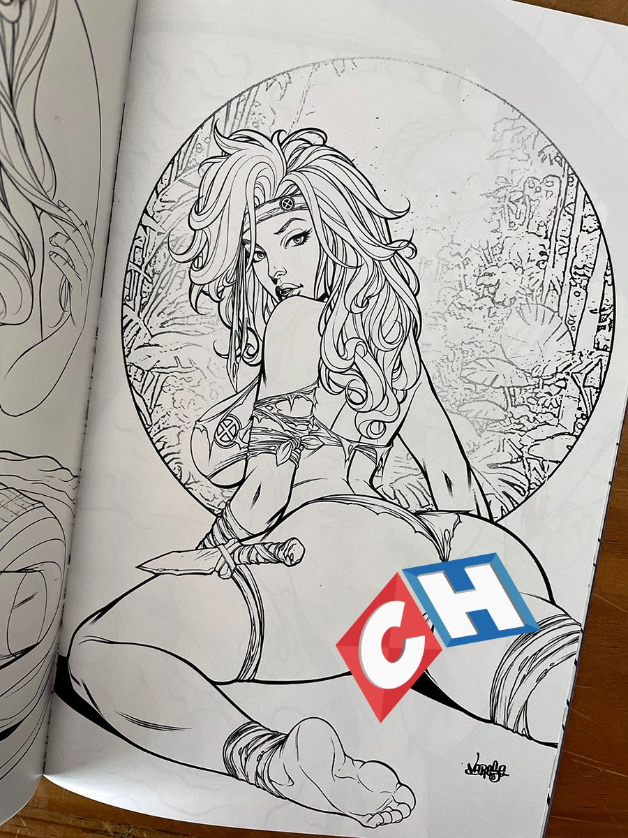 Comic - Tighter Lines Sketchbook Varese Rogue Topless