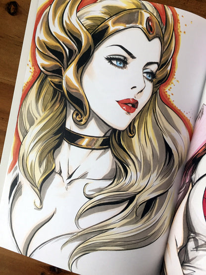 Sketchbook - Ink & Brush Arttrober 2019 Artgerm Firmado