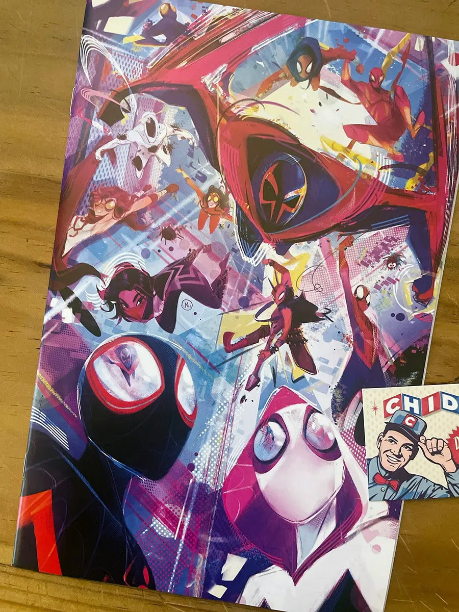 Comic - Miles Morales 9 Baldari Nycc Spider-verse Spider-man