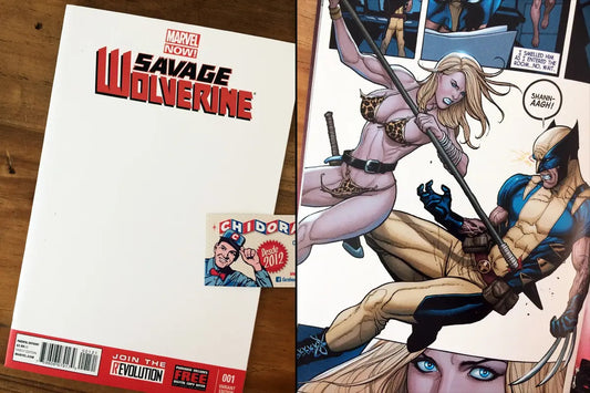 Comic - Savage Wolverine #1 Frank Cho Blank Cover