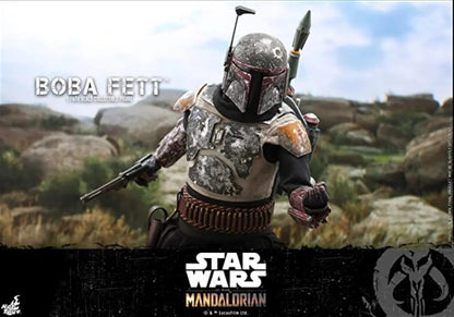 Figura - The Mandalorian Boba Fett Hot Toys Nuevo Star Wars