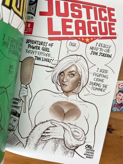 Sketchbook - More Outrage Frank Cho Firmado Exclusivo Sdcc