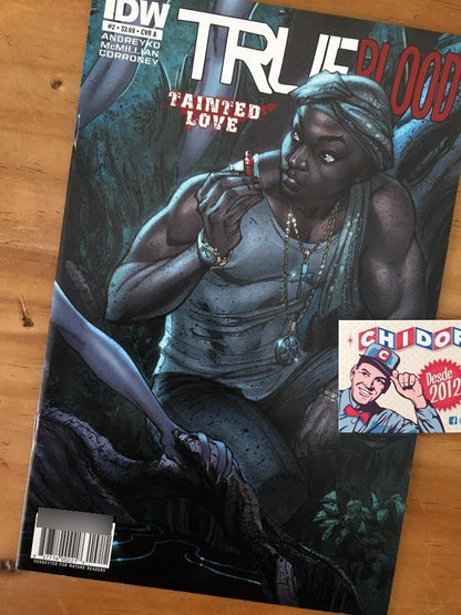 Comic Set - True Blood #1 Al #5 Scott Campbell Variants