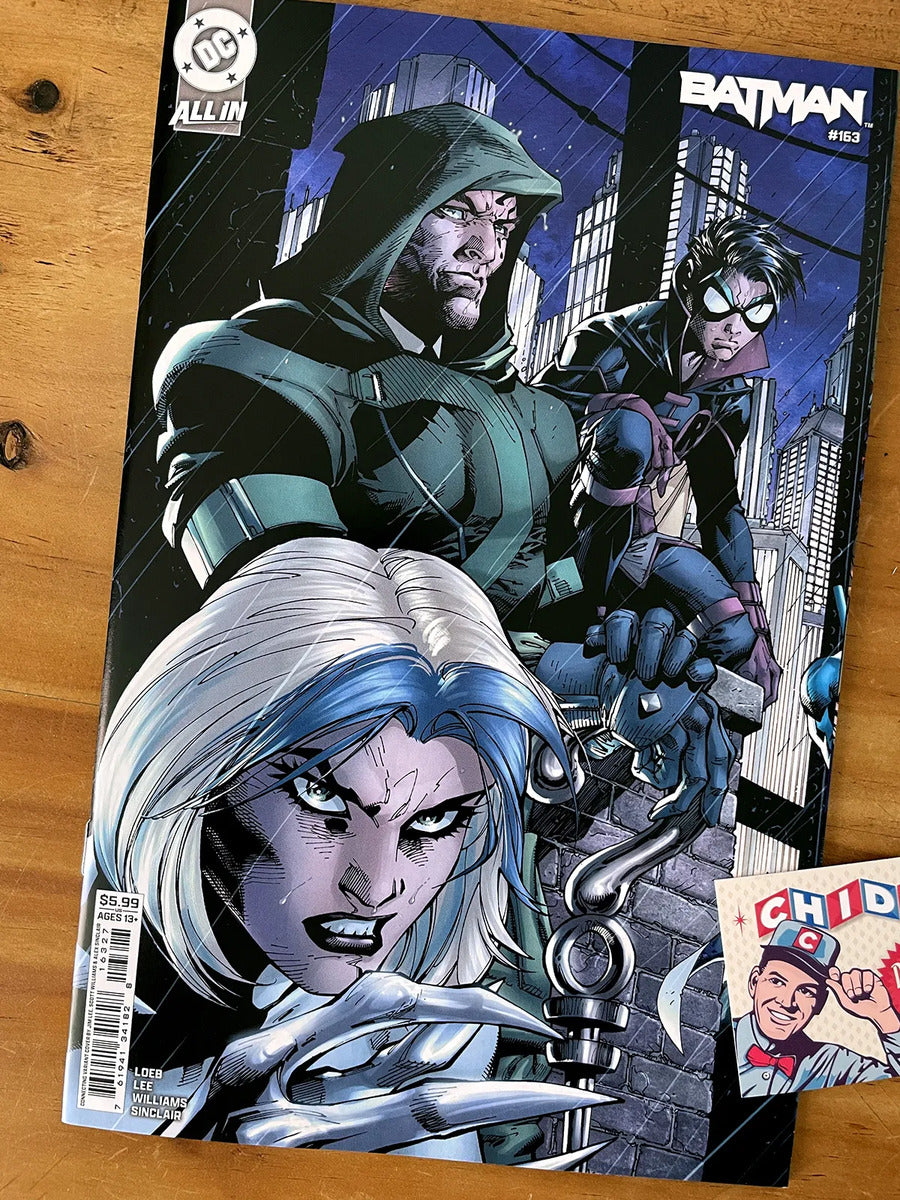 Comic Set - Batman #163 Heroes Hush Connecting Set Jim Lee