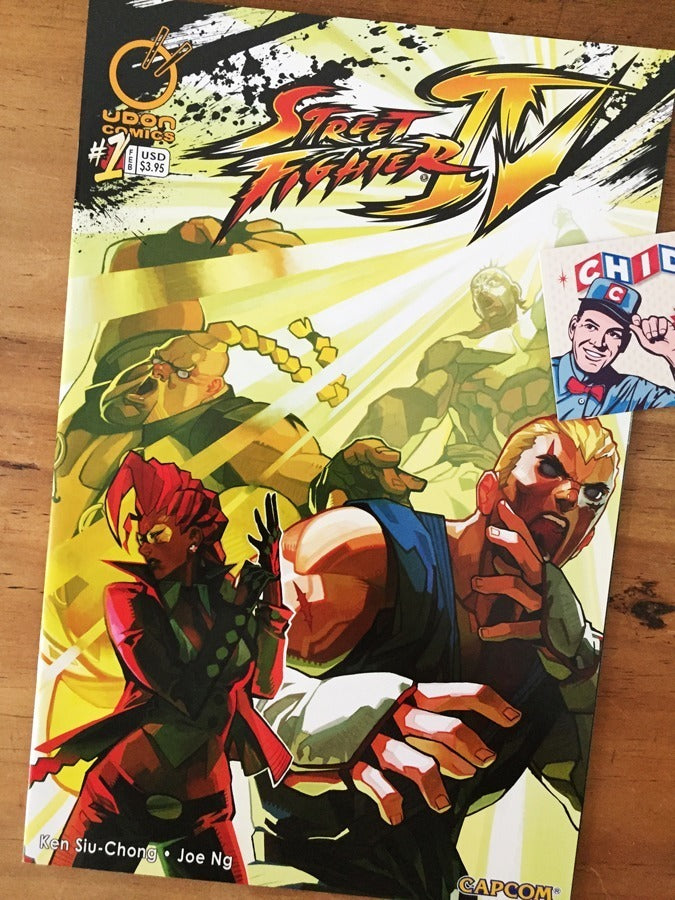 Comic Set - Street Fighter Iv Set Completo