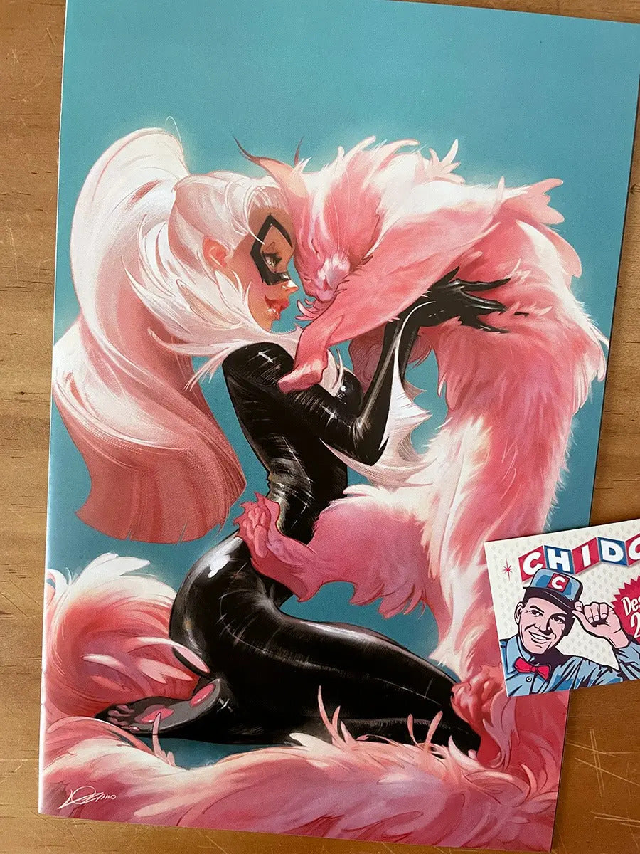 Comic - Amazing Spider-man #961 Lozano Black Cat Virgin