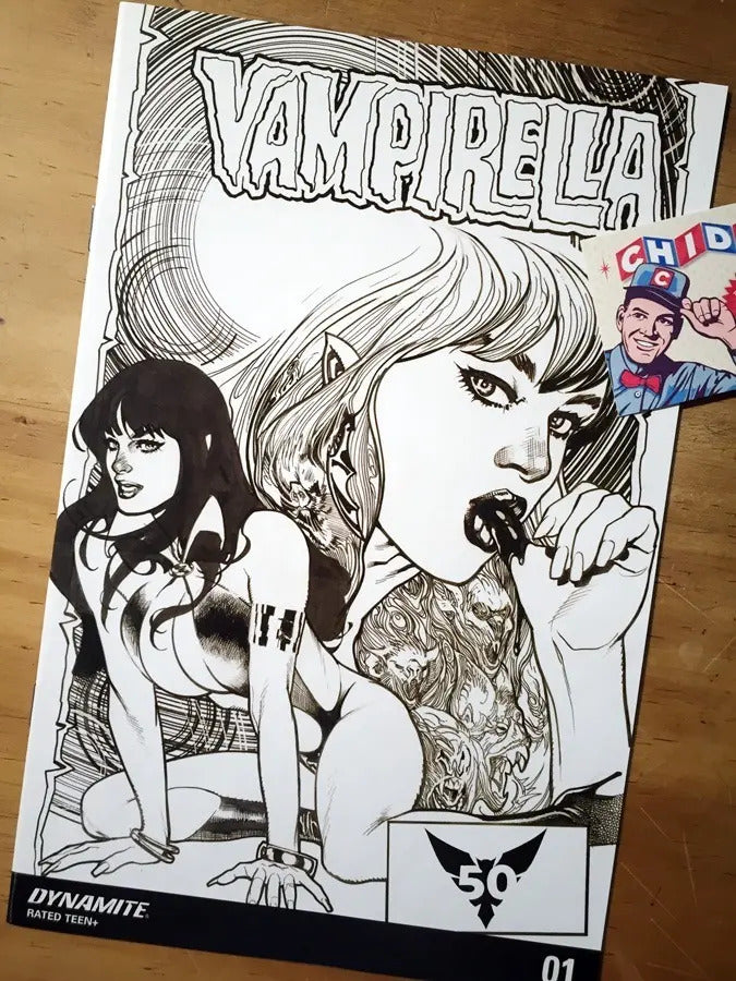 Comic - Vampirella #1 Adam Hughes Sketch Variant