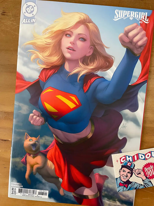 Comic - Supergirl #3 Artgerm Variant Cover