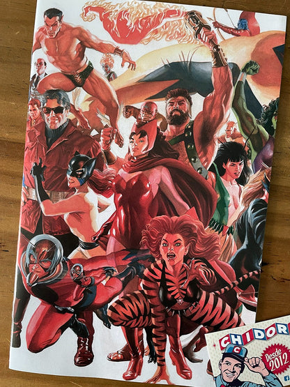 Comic Set - Avengers Connecting Alex Ross Iron Man Hulk