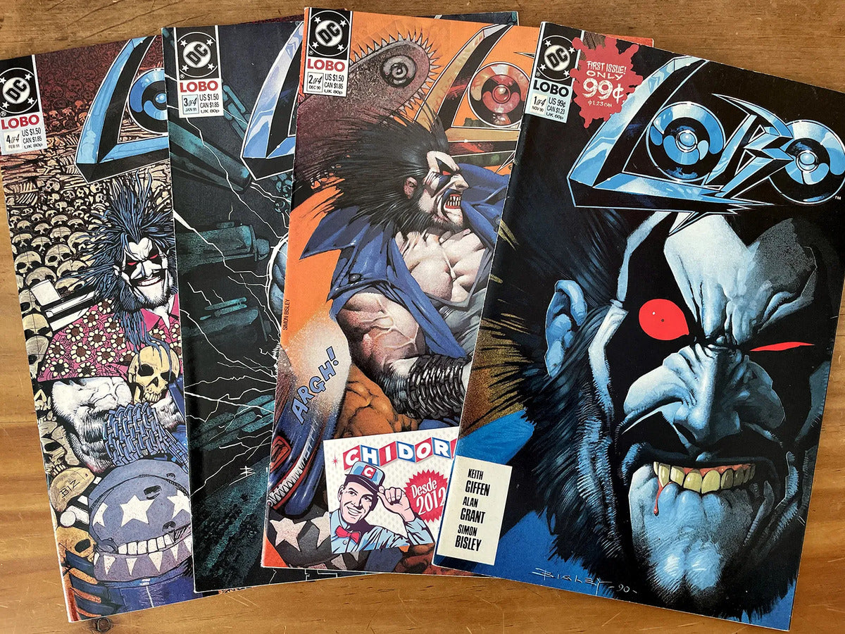 Comic - Lobo Miniseries #1 Al #4 Dc Comics