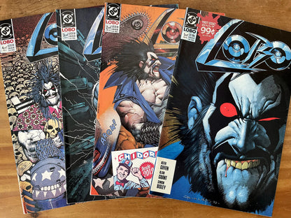 Comic - Lobo Miniseries #1 Al #4 Dc Comics